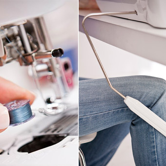 Spulenautomatik & Kniehebel